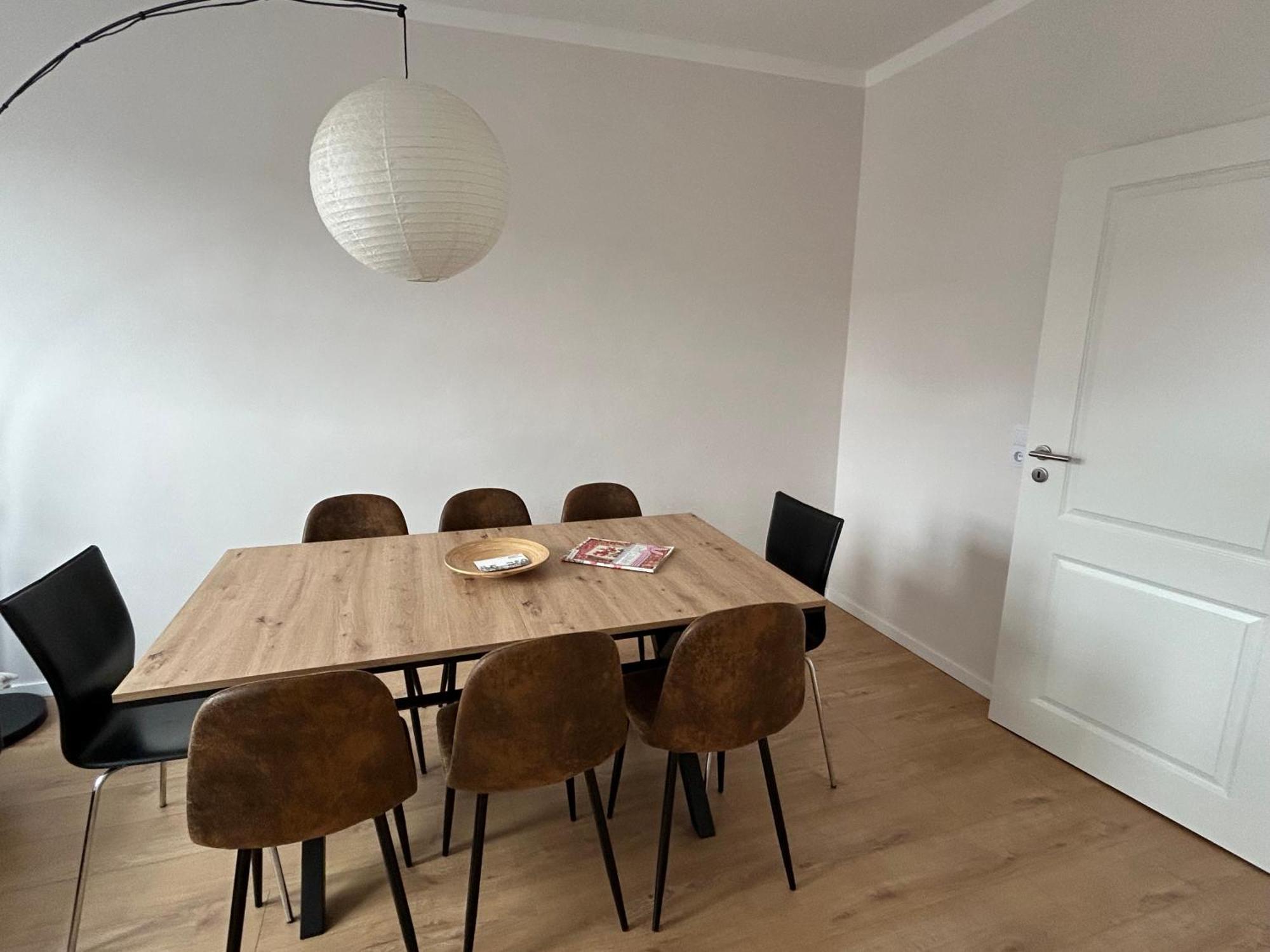 Schoene Neue 4 Zimmer Wohnung Mit Sued-Balkon Bis 8 Personen Naumbourg Extérieur photo