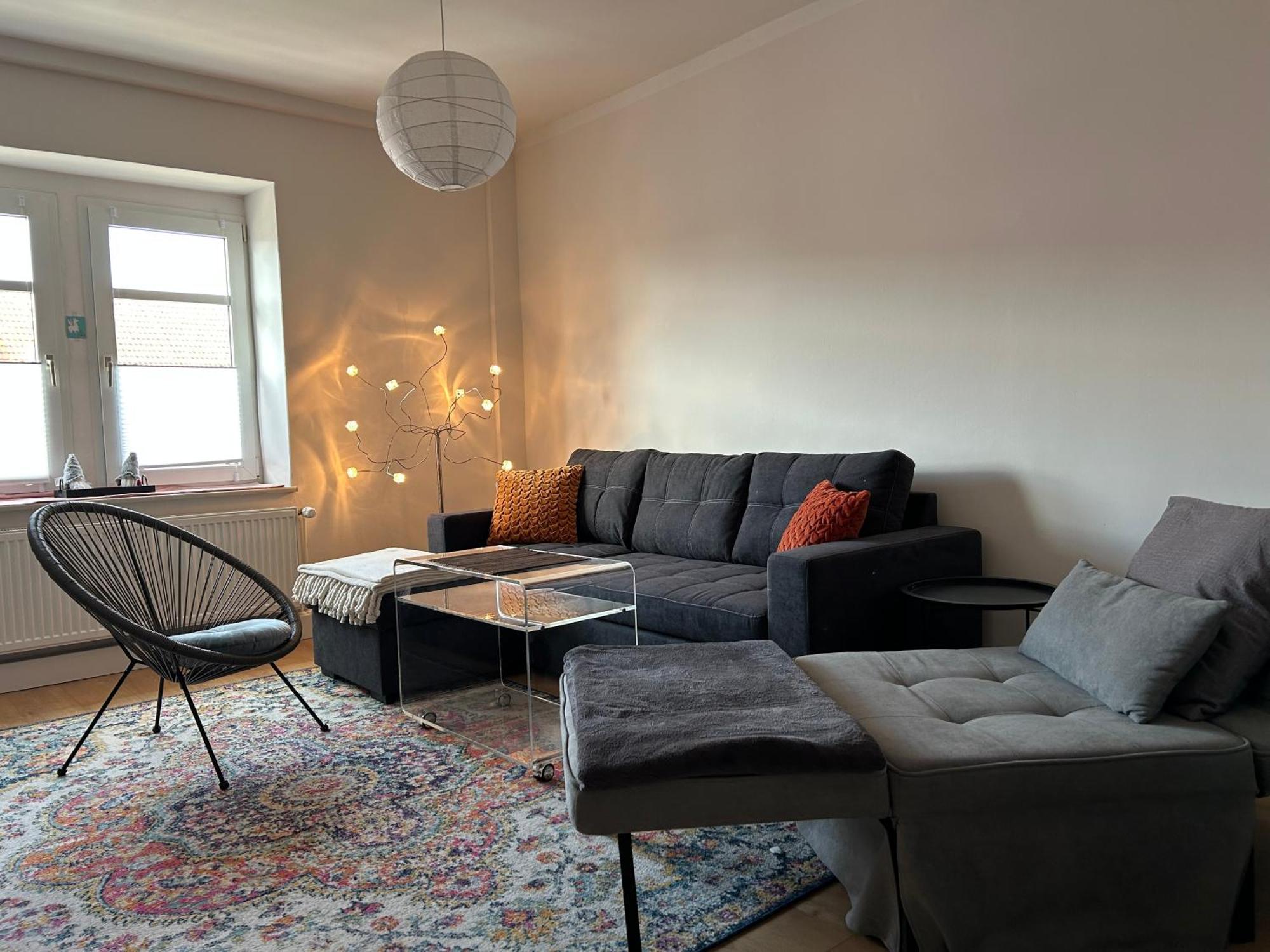 Schoene Neue 4 Zimmer Wohnung Mit Sued-Balkon Bis 8 Personen Naumbourg Extérieur photo